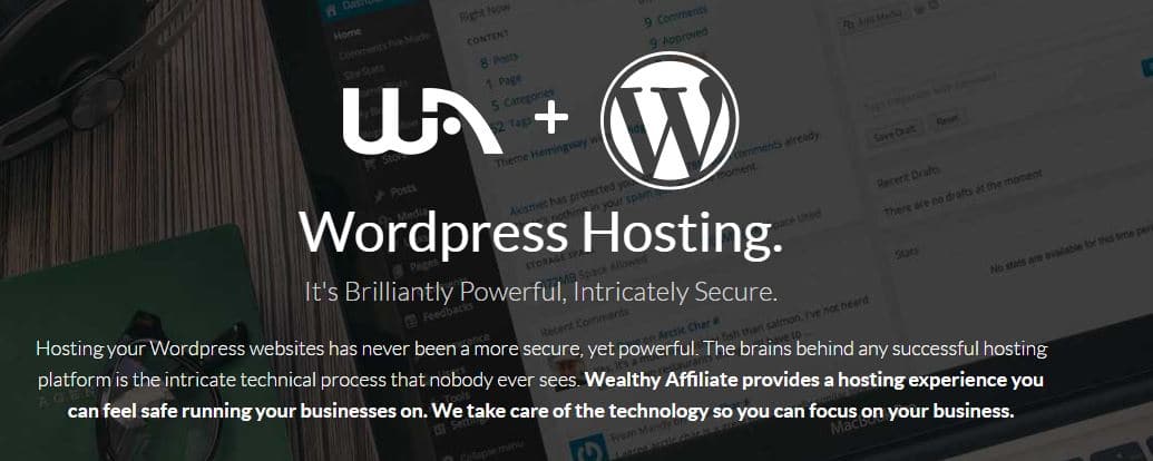 Wealthy Affiliate Hosting