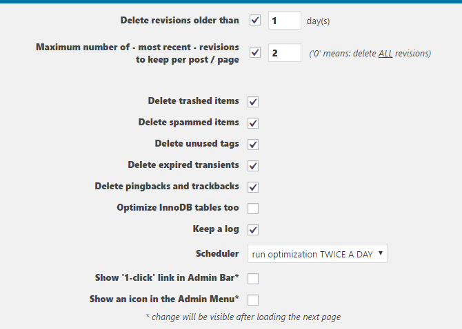 Optimize database to Increase WordPress Website Speed