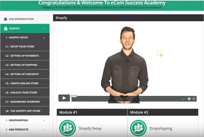 eCom Success Academy Review-What is it?