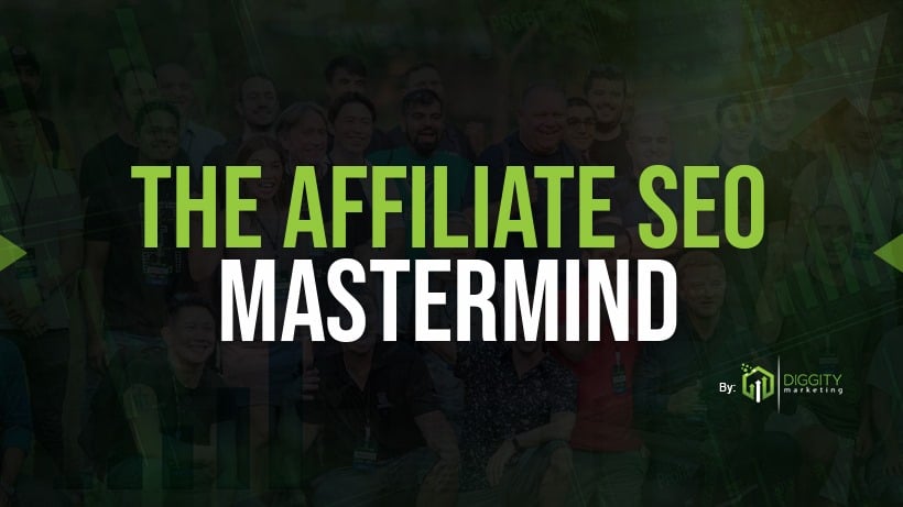 Affiliate SEO Mastermind with Matt Diggity - Best Affiliate Marketing Facebook Group