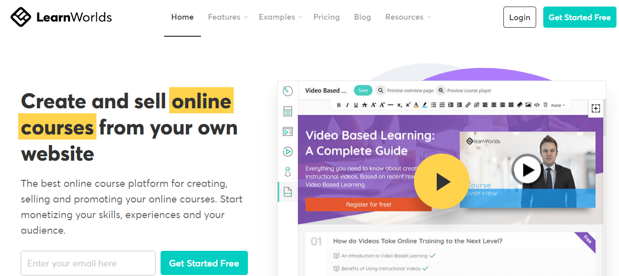 LearnWorlds Online Course Platform