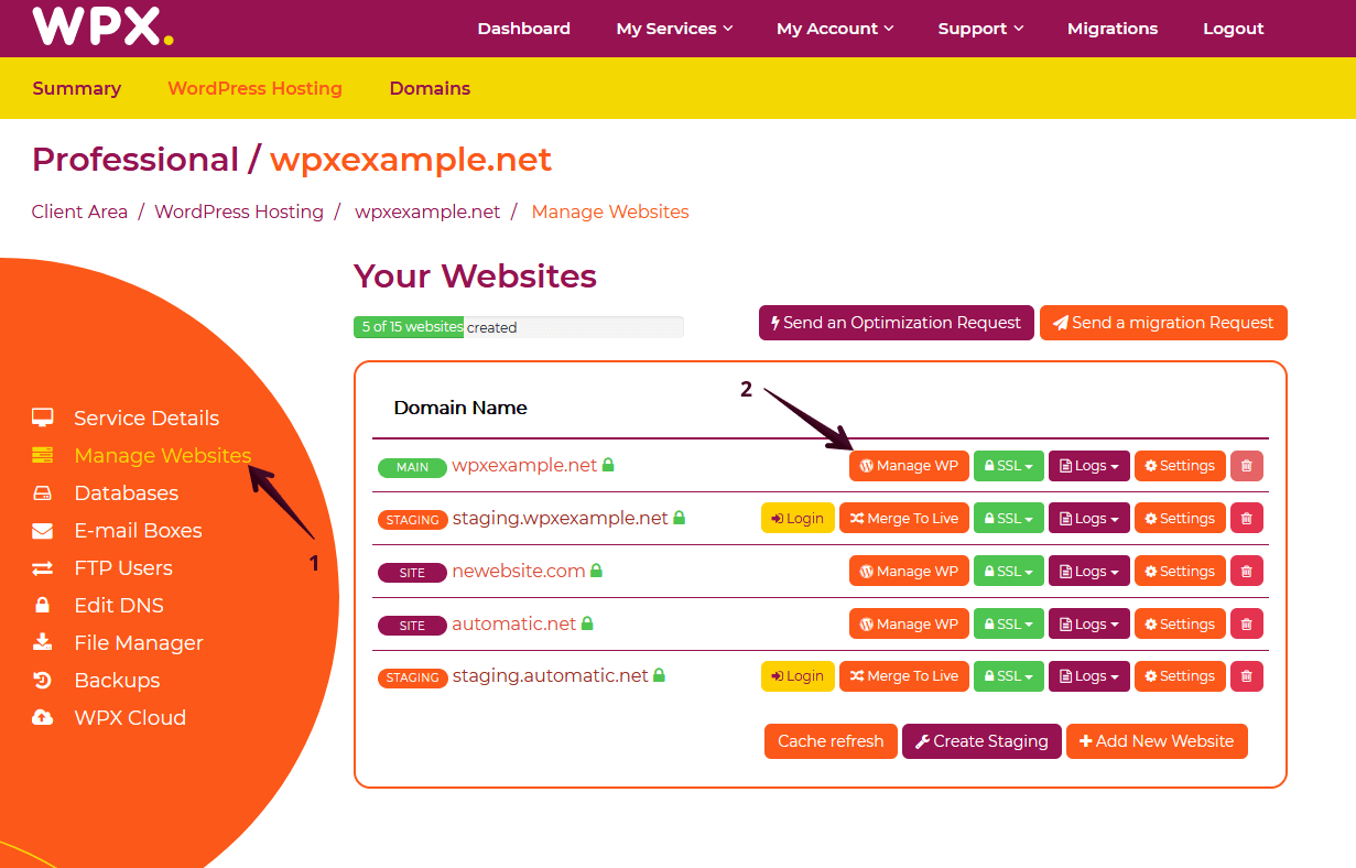 Install WordPress