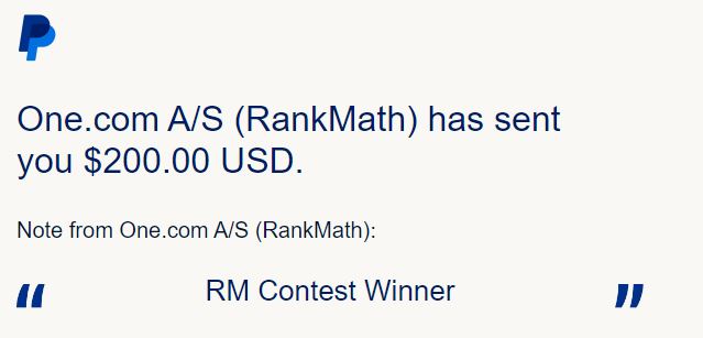 Rankmath Contest