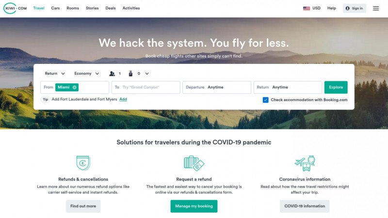 Kiwi Travel AfFiliate Program