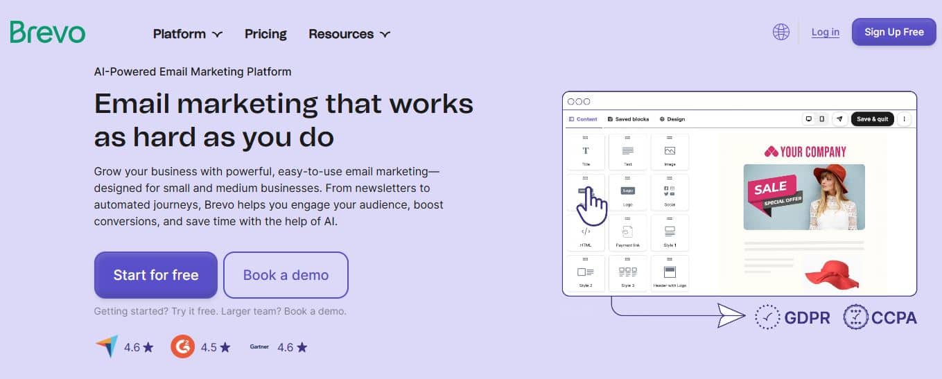 Brevo Email Marketing Software