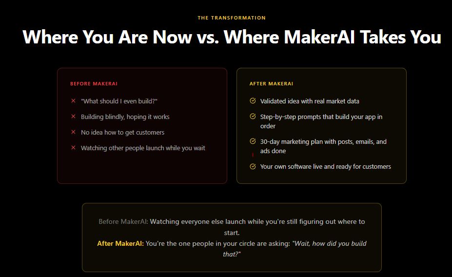 Where Maker AI Will Take You