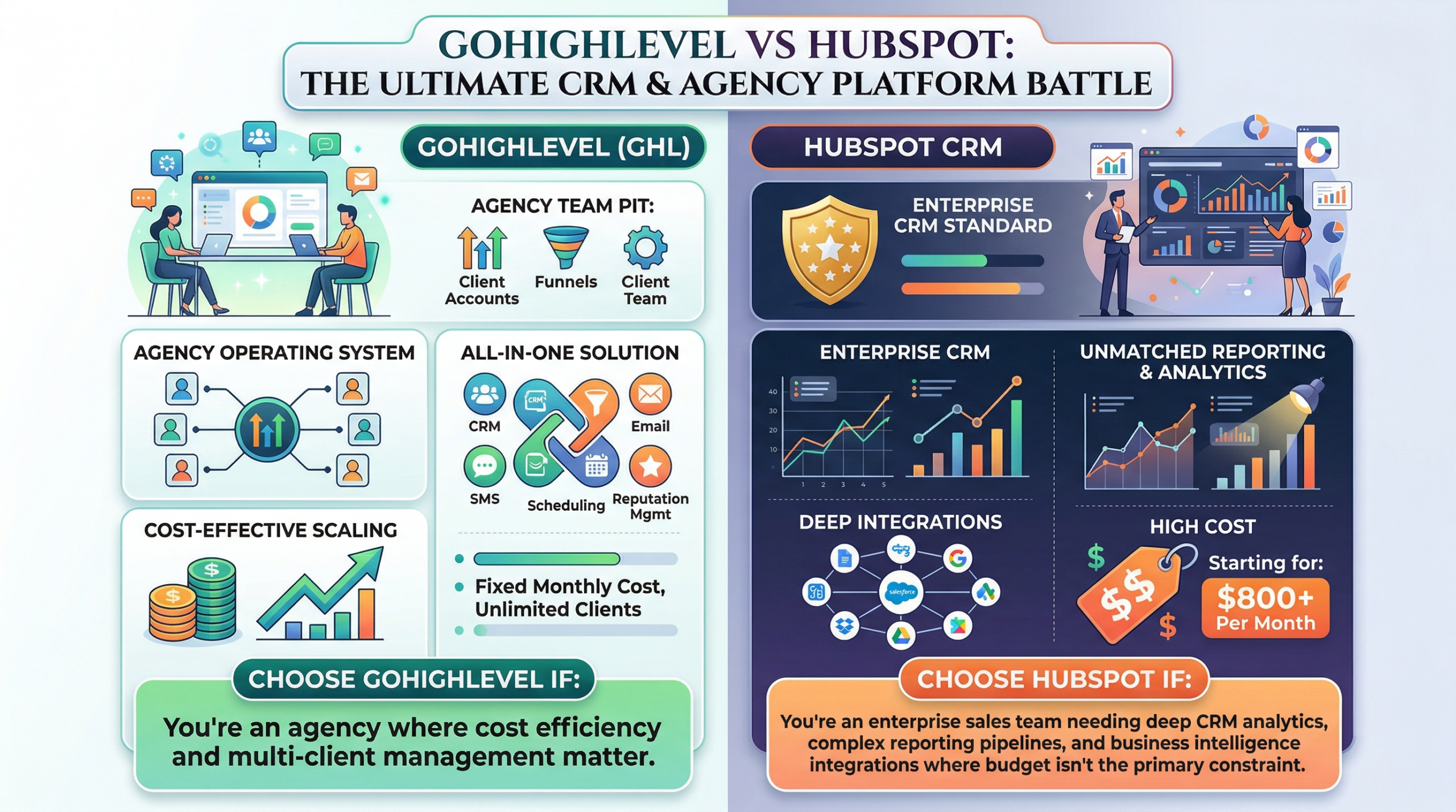 GoHighLevel Review- GoHiLevel Vs Hubspot