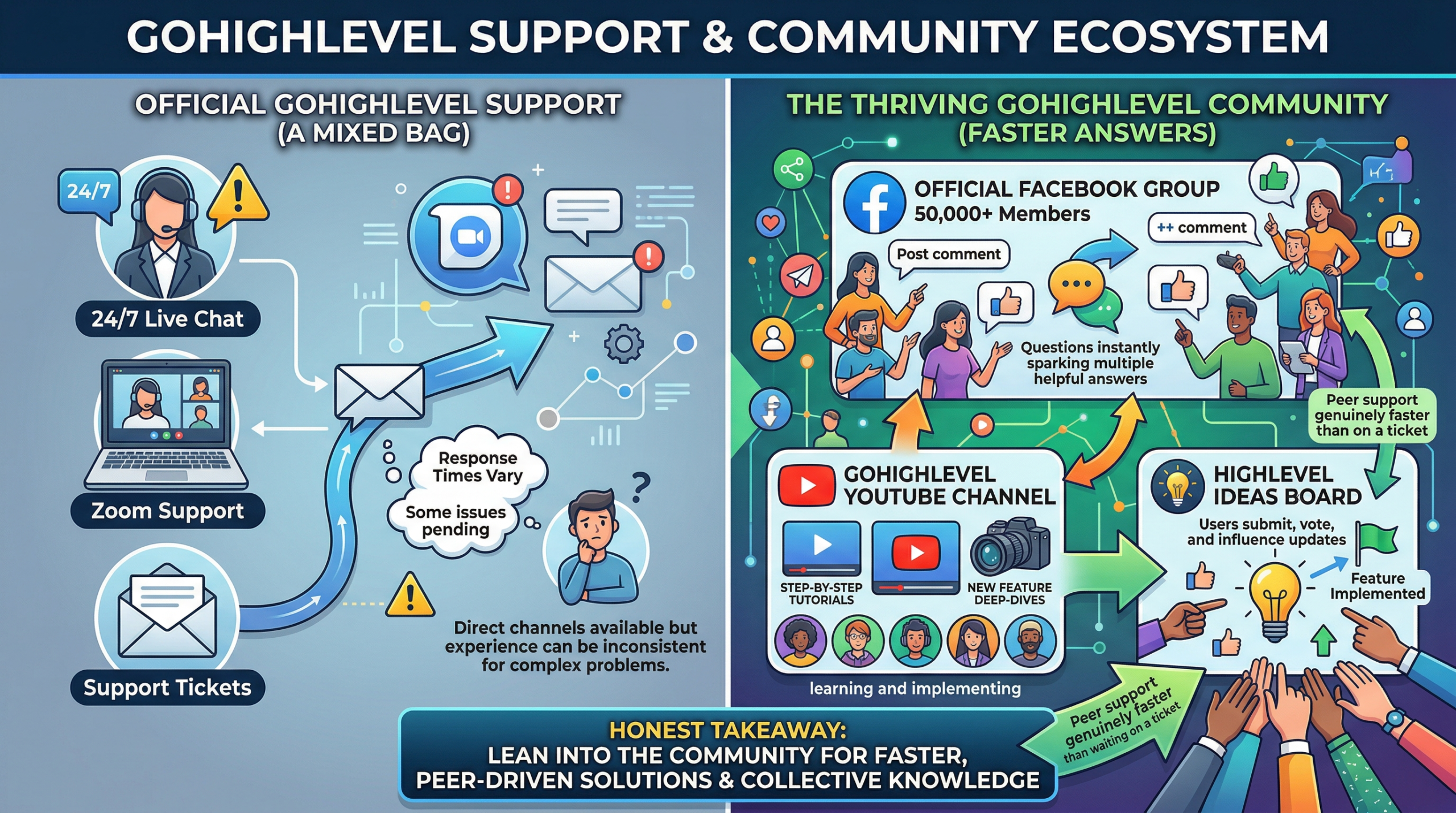 GoHIghLevel-Review-Support Community