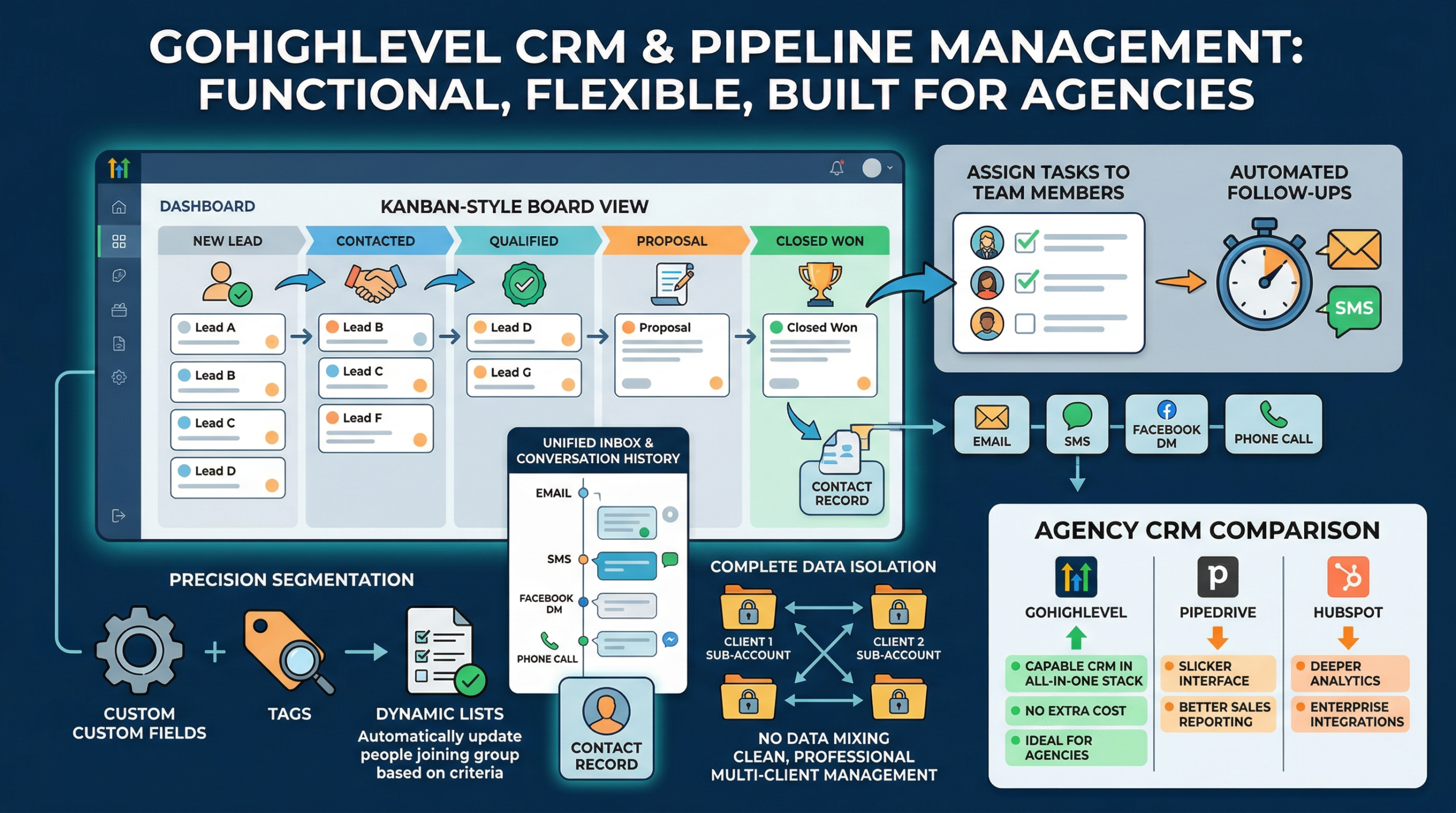 GoHighLevel Review - CRM and Pipleline