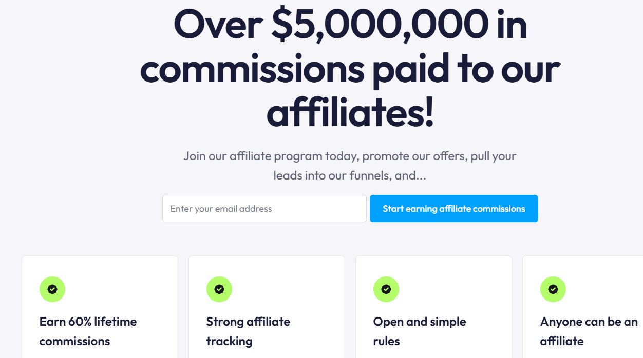 Systemeio Review-Affiliate Program.