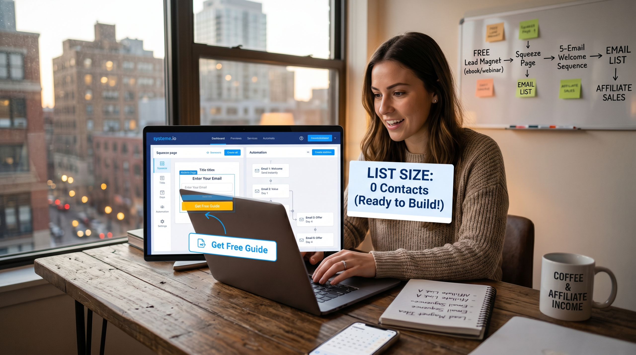 Systemeio Review-An-Affiliate Marketer