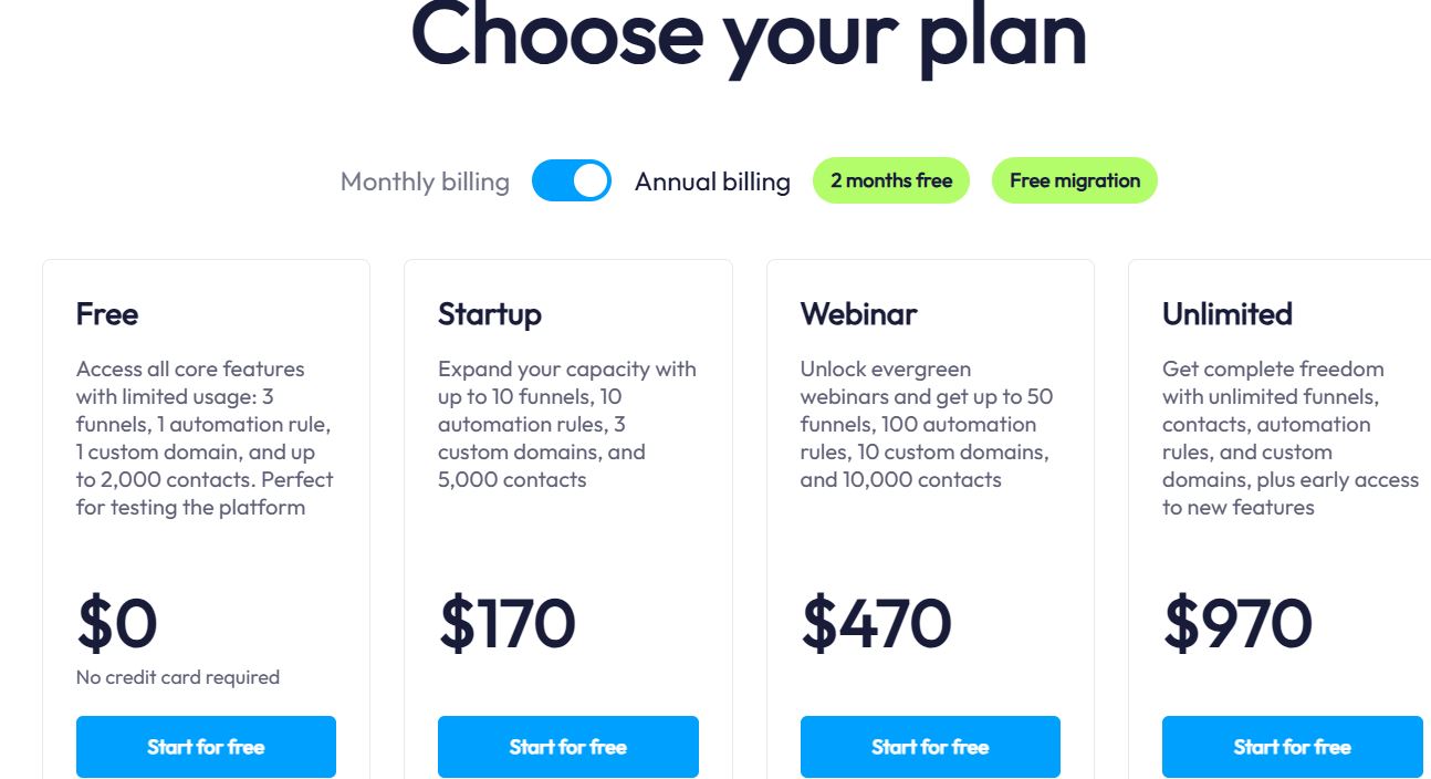 Systemeio-Review-Yearly-Pricing