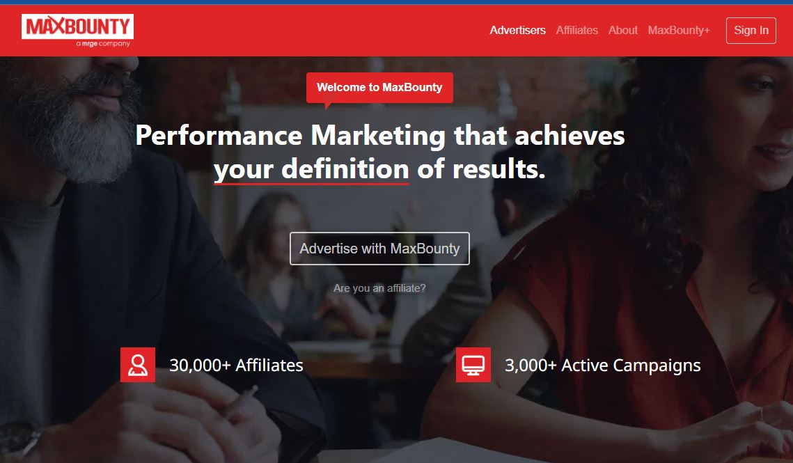 Maxbounty Affiliate Network