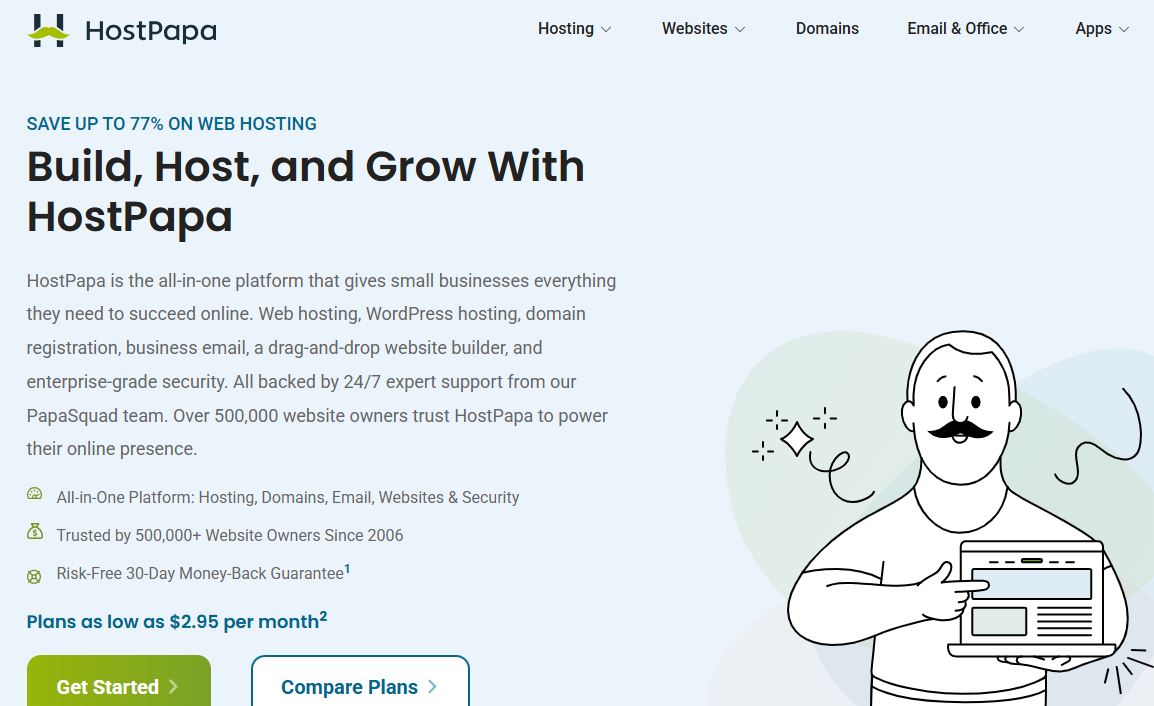 HostPapa Cloud Web Hosting
