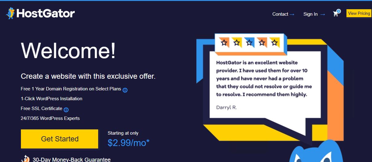 Hostgater Best Cloud Web Hosting