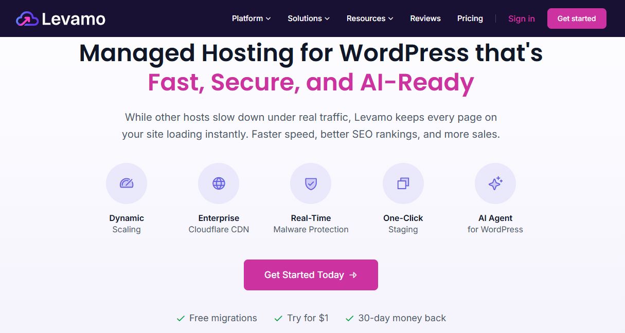 Levamo Best Cloud Web Hosting