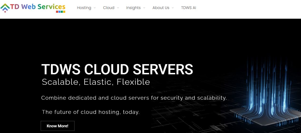 TD Web Cloud Services Cloud Web Hosting